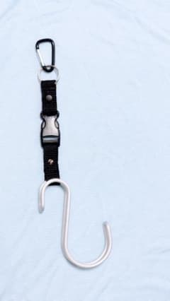 Hiking Backpack Hook Holder Black 1
