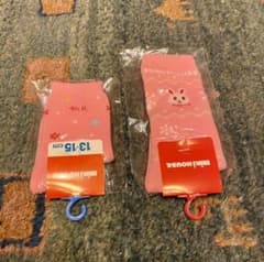 新品　ミキハウス赤ちゃん用靴下　2足セットのサムネイル