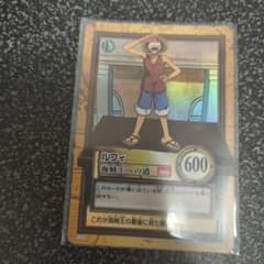 ONE PIECE ルフィ 海賊カード 600のサムネイル