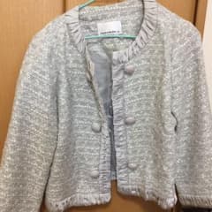 ツイードジャケット ノーカラージャケットのサムネイル