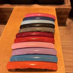 昭和レトロ】カラフルバレッタ 11本セット デッドストック - メルカリ