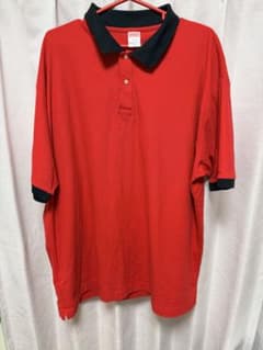 United Athle ポロシャツ 5050-01 レッド XXXXLのサムネイル