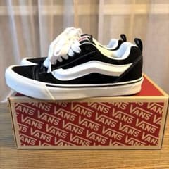 VANS Knu Skool ブラック/ホワイト 26.5cmのサムネイル