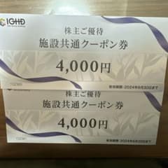 Fiona様専用飯田ホールディングス株主優待券のサムネイル