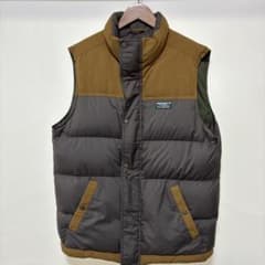 3日間限定値下げ‼️美品L.L.Bean ダウンベスト グレー/ブラウンのサムネイル
