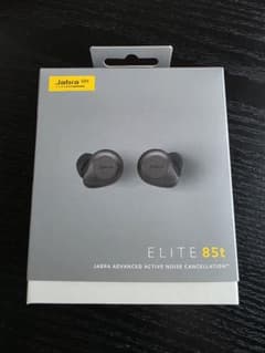 付属品全てあり jabra elite 85t 別売新品未使用のイヤーピース付