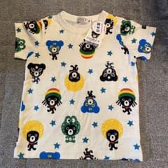 専用  ミキハウス ダブルビー アフロ柄Tシャツのサムネイル