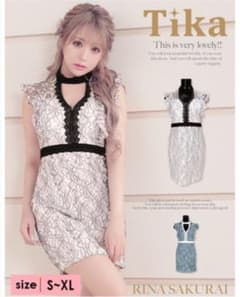 Tika フラワー刺繍ドレスのサムネイル