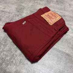 美品級 Levi's 濃赤 日本製 刻印J41 517-35 綺麗 ヴィンテージ