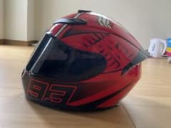 GIKE フルフェイスヘルメット 93 レッドのサムネイル