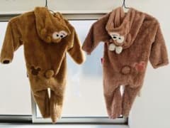 【公式】ダッフィーとシェリーメイのベビー用カバーオールのサムネイル