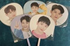 15枚セット まとめ売り SEVENTEEN ウジ うちわ ミニうちわ うちわ文字】우지・ウジ WOOZI 【SEVENTEEN】 | うちわもじドットコム