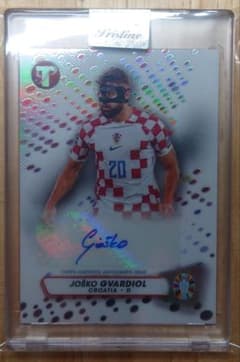【フェイスガード】グヴァルディオール直筆サインカードTopps Pristineのサムネイル