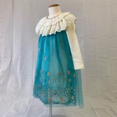【 最終値下げ 】 韓国 子ども服 刺繍レース ワンピース ドレスのサムネイル
