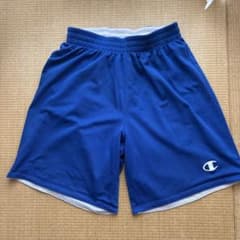 Champion バスケットボールパンツ S 青 - メルカリ