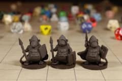 ラットフォーク (Ratfolk) セットモンスター3Dプリント ミニチュアのサムネイル
