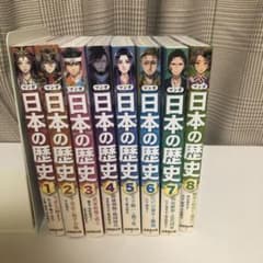 日本の歴史　全8巻セット　成美堂　中学受験のサムネイル