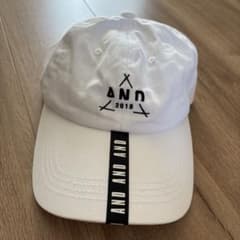倖田來未 FC限定　AND ファンクラブツアー2018 キャップ　ホワイト　帽子