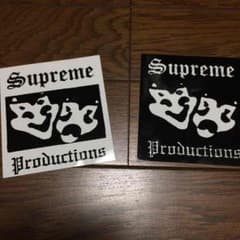 supreme シュプリーム ステッカー2枚セットのサムネイル