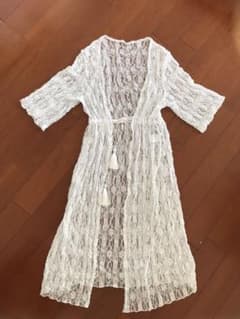 白♡レース♡ロングカーディガンのサムネイル