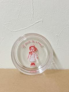【非売品】　モスバーガー ガラス製小物入れ・灰皿　ノベルティのサムネイル