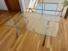 大塚家具 ROLF BENZ ロルフベンツ ガラステーブル コーヒーテーブル