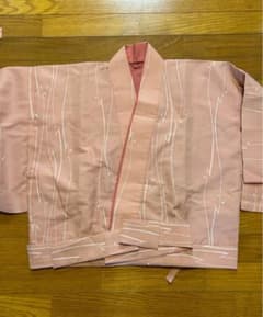 (お値下げセール中)薄いピンクの着物スタイルのサムネイル