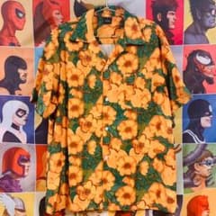 ■Flower■ シャツ 花柄  新品 メンズ 春夏 L XL 2XL 半袖のサムネイル