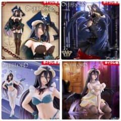 【タイクレ限定】オーバーロード　フィギュア　４点セット