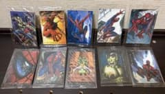 Spider-Man Stickers Bourbon Complete Set of 10