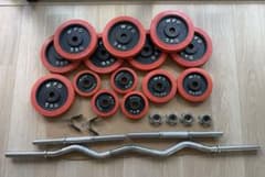 【美品】WFG 50KG ダンベルプレートセットのサムネイル