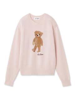 【新品、未使用】リリーブラウン LilyBare ニットプルオーバー ピンクのサムネイル