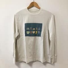北欧暮らしの道具店　ひとりごとエプロン ロングTシャツ　野菜の千切りのサムネイル