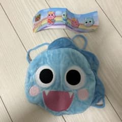 ざわざわ森のがんこちゃん　ぬいぐるみポシェット　がんぺーちゃん顔のサムネイル