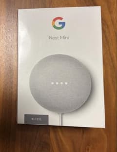Google Nest Mini 第2世代 新品 未使用 未開封のサムネイル