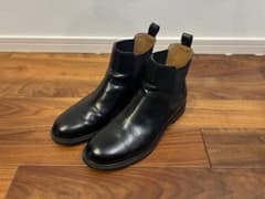 【美品】ZARA ザラ ブラック サイドゴアブーツ レザー サイズ42のサムネイル