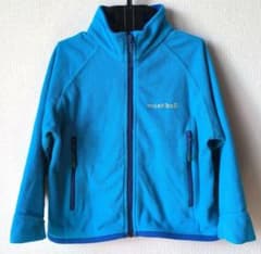 子供のmont-bell フリースジャケットのサムネイル