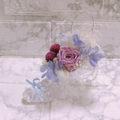 ガラスの靴♡プリザーブドフラワーアレンジ！のサムネイル