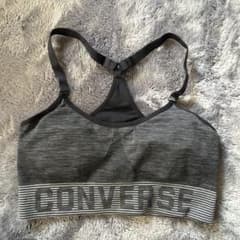 CONVERSE スポーツブラ グレー クロスバックのサムネイル