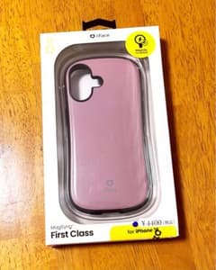 本日のみ値下げ！iFace iPhone16 ケース ピンク 保証カード付きのサムネイル