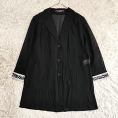 23998✨レオナール 13 LL XL トリム シャツ ブラウス メッシュ - メルカリ