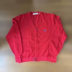 IZOD LACOSTE レッド カーディガンのサムネイル
