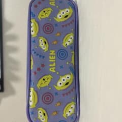 エイリアンキャラクター ペンケース 紫色のサムネイル