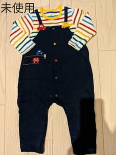 MIKIHOUSE　オーバーオール風カバーオールのサムネイル
