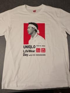 UNIQLO LifeWear Day 錦織圭選手 Tシャツのサムネイル