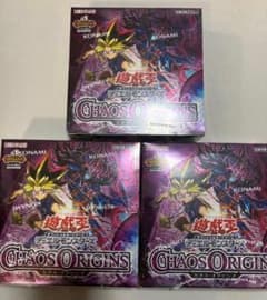 新品未開封 カオス オリジンズ 3box シュリンク付き 初回生産分 - メルカリ