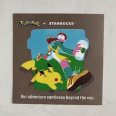 Pokémon + STARBUCKS ステッカー