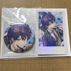 剣持刀也誕生日グッズ2024 缶バッジ＆チェキ風カード - メルカリ