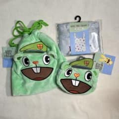 HAPPY TREE FRIENDS 巾着 エコバッグ ポーチ 3点セットのサムネイル