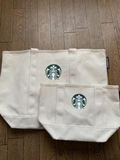 スターバックス トートバッグ　大と小のサムネイル